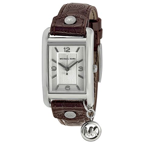 michael kors watch mk 2262|Michael Kors Brown Leather ladies Stainless Steel Watch .